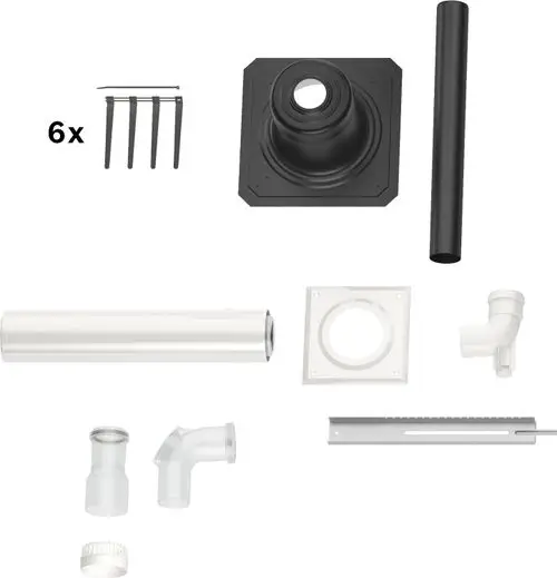 Bosch-Abgaszubehoer-FC-Set60-B53-Grundbausatz-B53-d:60-7738112781 gallery number 1